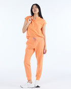 Contour Scrub Top Sunkissed Peach