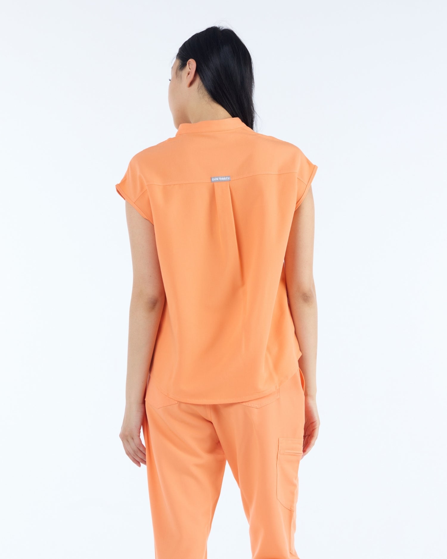 Contour Scrub Top Sunkissed Peach