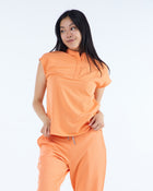 Contour Scrub Top Sunkissed Peach