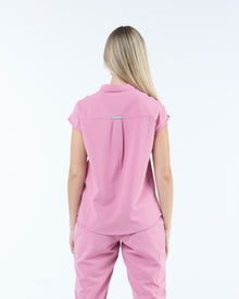 Contour Scrub Top Blush Pink