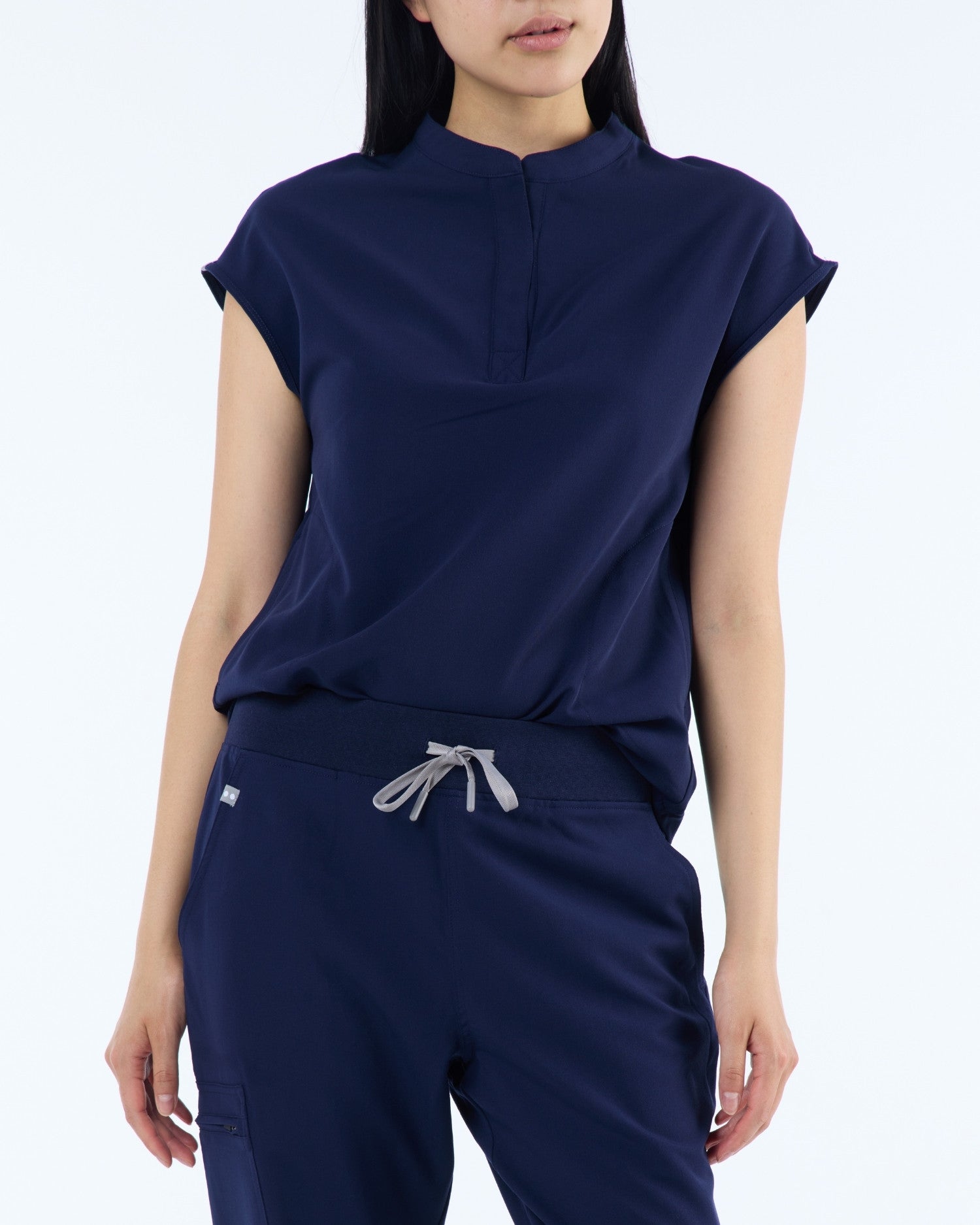 Contour Scrub Top Nightfall Navy