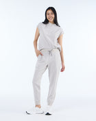 Contour Scrub Top Silk Sand