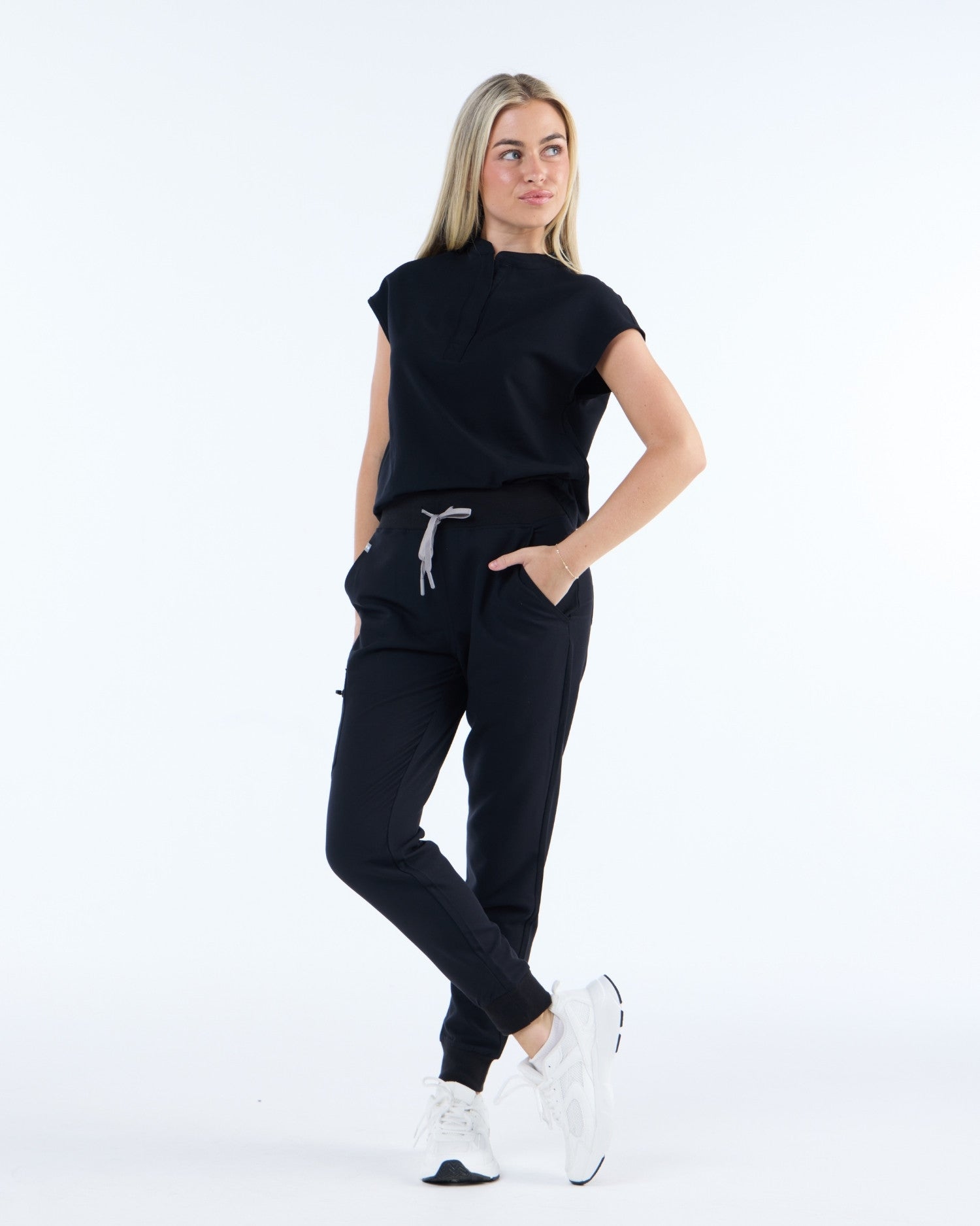Jogger Scrub Pants Ink Black