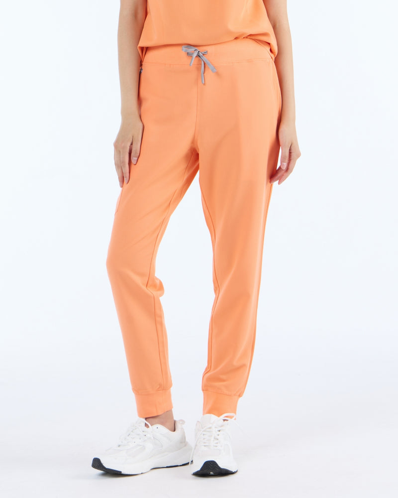 Jogger Scrub Pants Sunkissed Peach