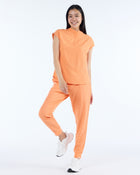 Jogger Scrub Pants Sunkissed Peach