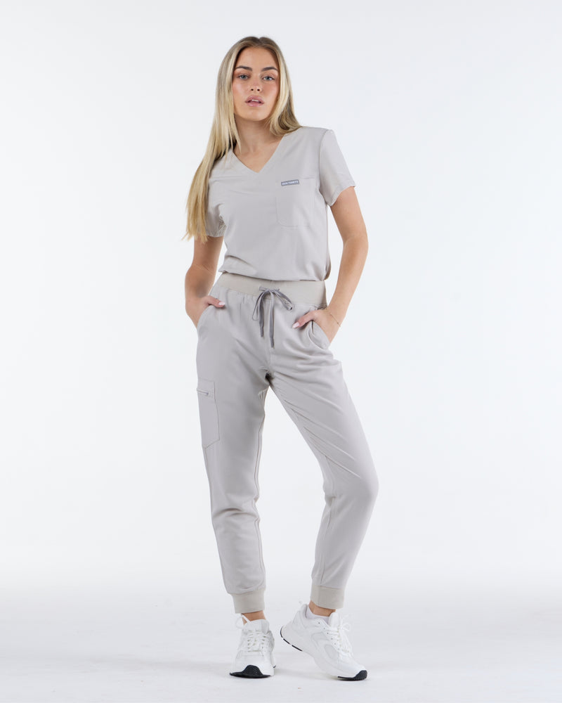 Jogger Scrub Pants Silk Sand