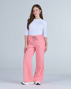 Lounge Leg Scrub Pants Blooming Pink