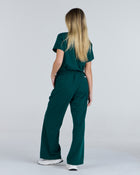 Lounge Leg Scrub Pants Meadow Green