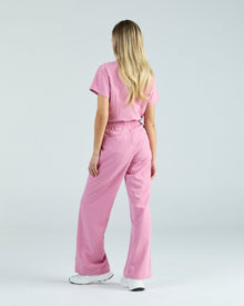 Lounge Leg Scrub Pants Blush Pink