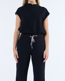 Straight Leg Scrub Pants Ink Black