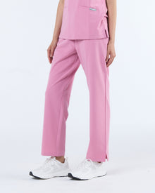Straight Leg Scrub Pants Blush Pink