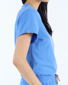 Tuck-In Scrub Top Horizon Blue