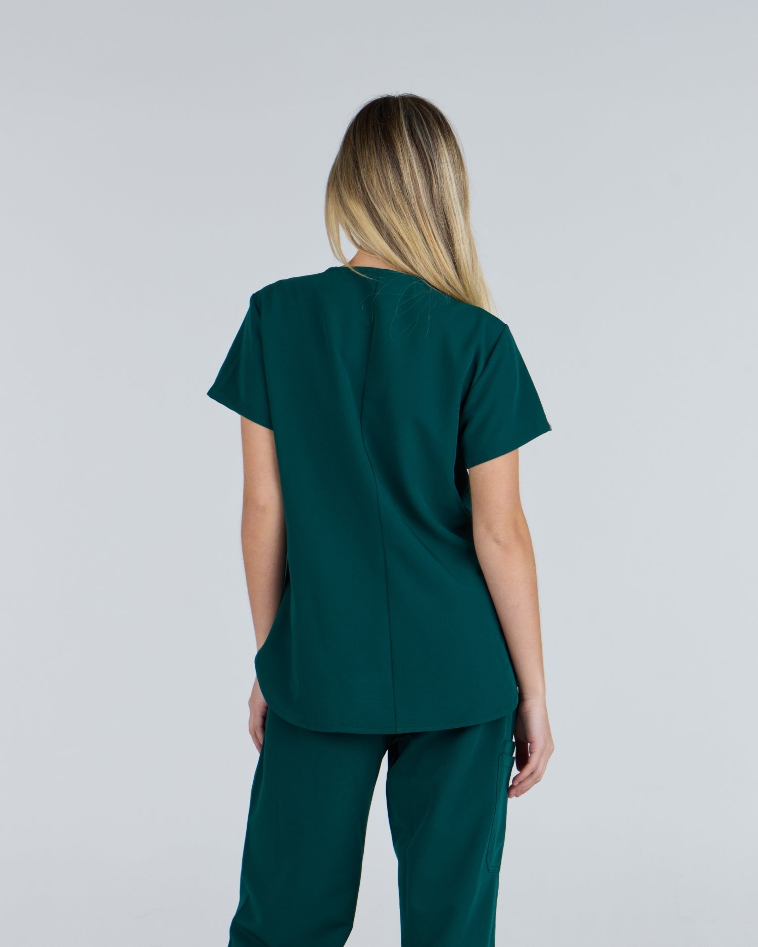 Tuck-In Scrub Top Meadow Green