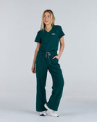 Tuck-In Scrub Top Meadow Green