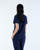 Duo Pocket Scrub Top Nightfall Navy
