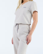 Lounge Leg Scrub Pants Silk Sand