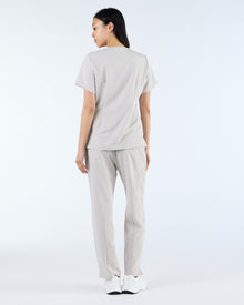 Straight Leg Scrub Pants Silk Sand