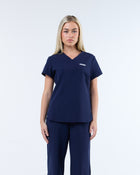 Tuck-In Scrub Top Nightfall Navy