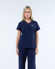 Tuck-In Scrub Top Nightfall Navy